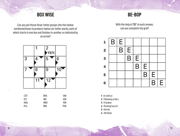 Creative Crosswords: Test Yourself with over 100 Varied Word Puzzles - Paperback