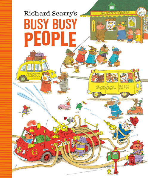 Richard Scarry's Busy Busy People - Boardbook