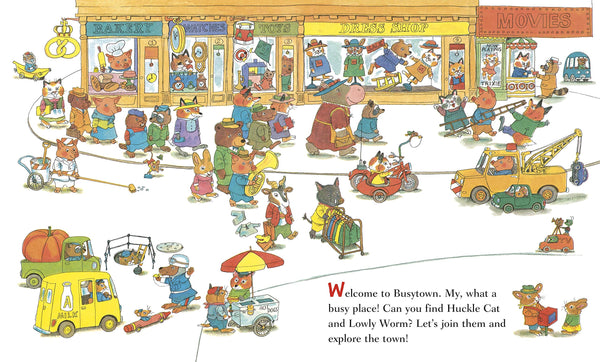 Richard Scarry's Busy Busy People - Boardbook