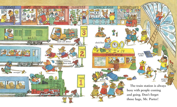Richard Scarry's Busy Busy People - Boardbook