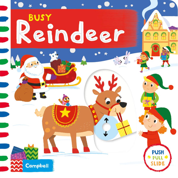 Busy Reindeer - Boardbook