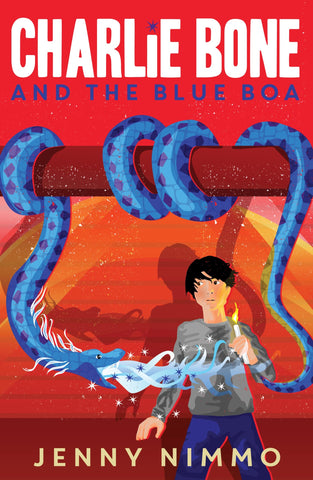 Charlie Bone # 3 : And The Blue Boa - Paperback