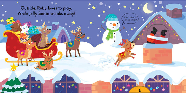 Busy Reindeer - Boardbook