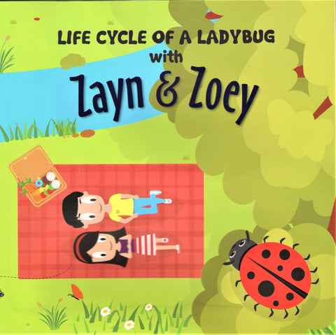 Zayn & Zoey Life Cycle Of A Ladybug - Paperback
