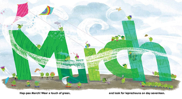 Hap-Pea All Year - Boardbook