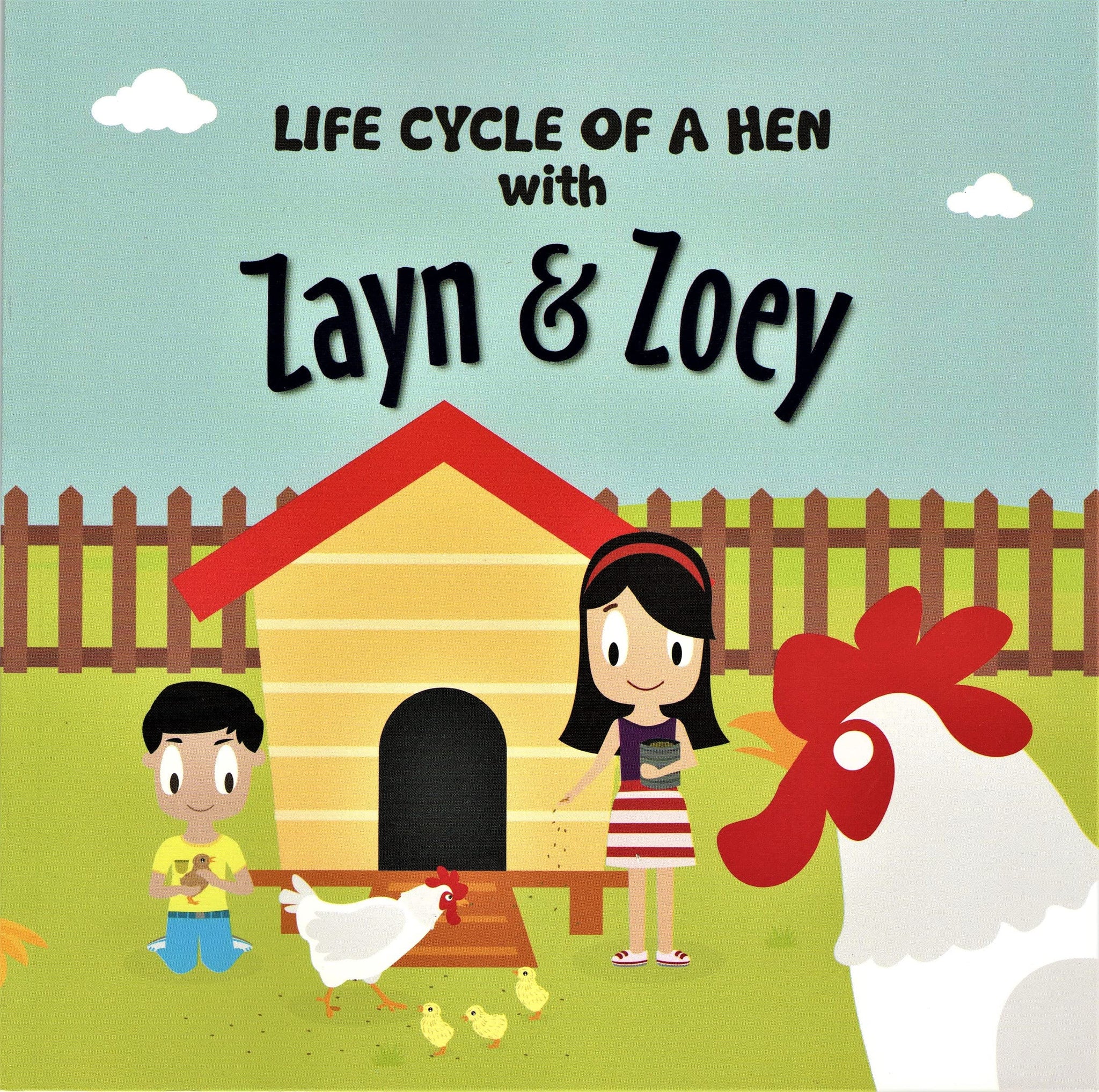 Zayn & Zoey Life Cycle Of A Hen - Paperback