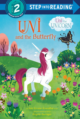Step Into Reading Level #2 : Uni and the Butterfly - Paperback