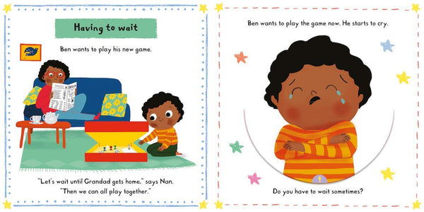 Campbell Little Big Feelings : I Can Be Patient- Boardbook