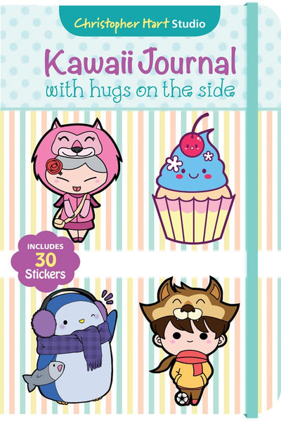 Kawaii Journal with Hugs on the Side - Paperback