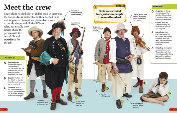 DKfindout! Pirates - Paperback
