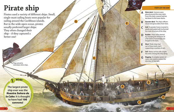 DKfindout! Pirates - Paperback