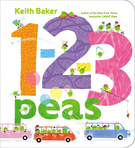 1-2-3 Peas - Boardbook