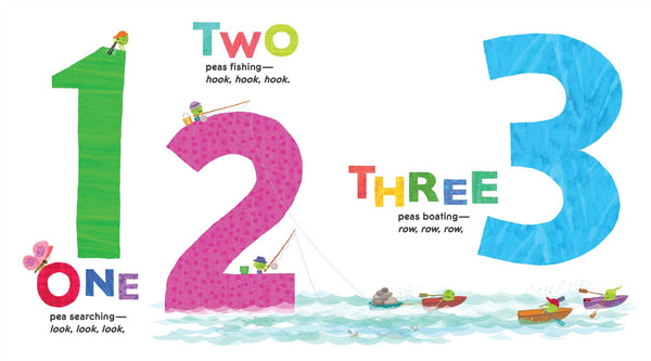 1-2-3 Peas - Boardbook