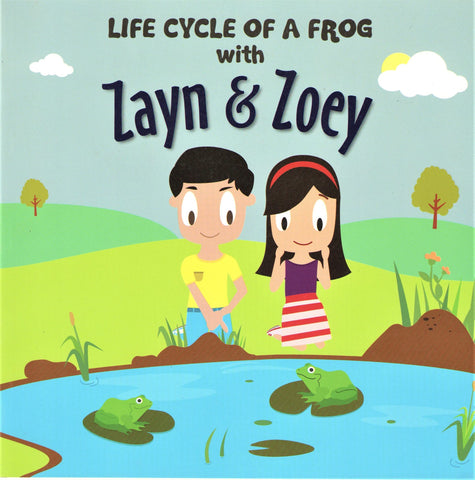 Zayn & Zoey Life Cycle Of A Frog - Paperback