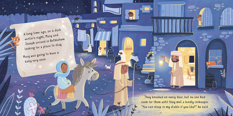 The Twinkly Twinkly Nativity Book - Board Book