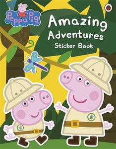 Peppa Pig : Amazing Adventures Sticker Book - Kool Skool The Bookstore