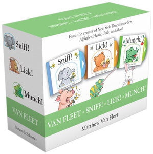 Van Fleet Sniff! Lick! Munch! - Board Book