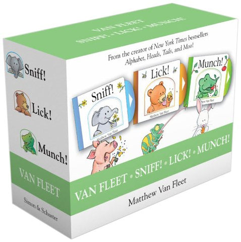 Van Fleet Sniff! Lick! Munch! - Board Book
