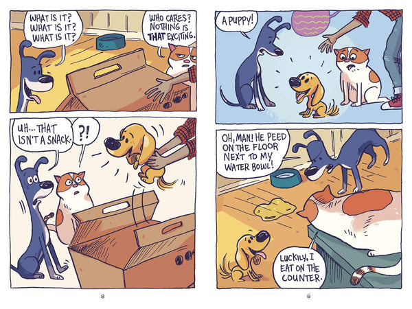 Peanut, Butter, and Crackers #1 : Puppy Problems - Hardback