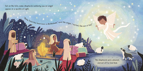 The Twinkly Twinkly Nativity Book - Board Book