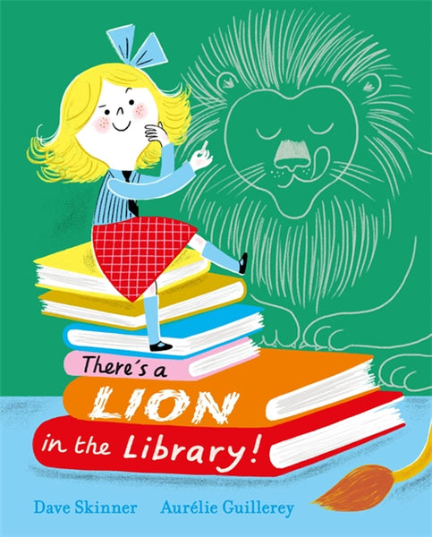 There's a Lion in the Library! - Paperback