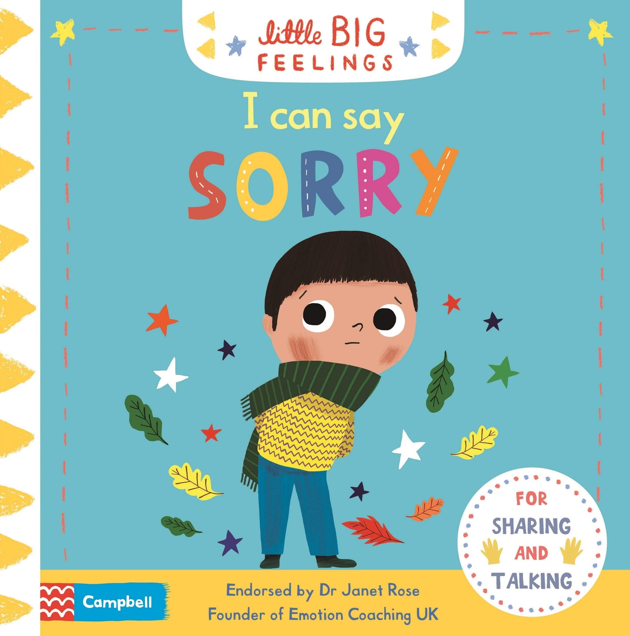 Campbell Little Big Feelings : I Can Say Sorry - Boardbook
