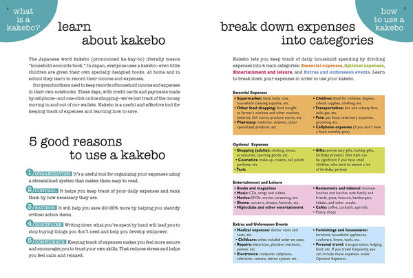 Kakebo: The Japanese Art of Mindful Spending - Paperback