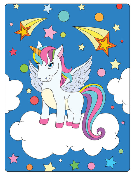 I Believe In Unicorn Copy Coloring Book: Fun Activity Books For Children - Paperback