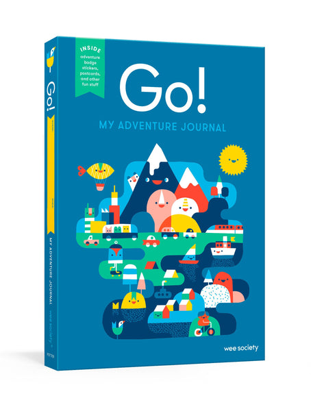 Go! (Blue): A Kids' Interactive Travel Diary and Journal - Hardback
