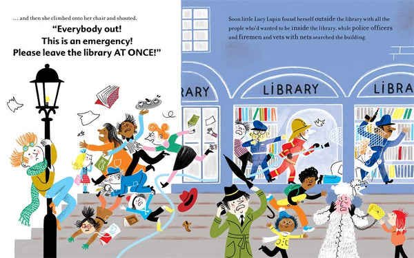 There's a Lion in the Library! - Paperback