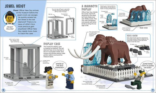 LEGO City Build Your Own Adventure Catch the Crooks - Hardback