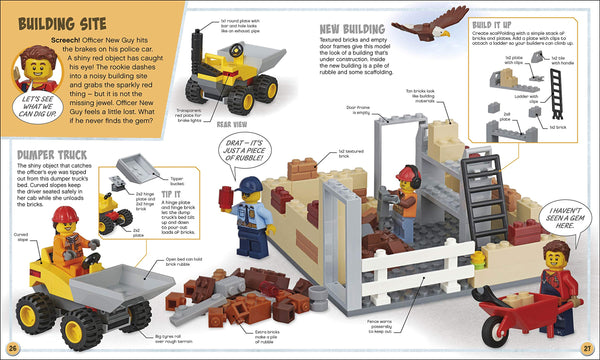 LEGO City Build Your Own Adventure Catch the Crooks - Hardback
