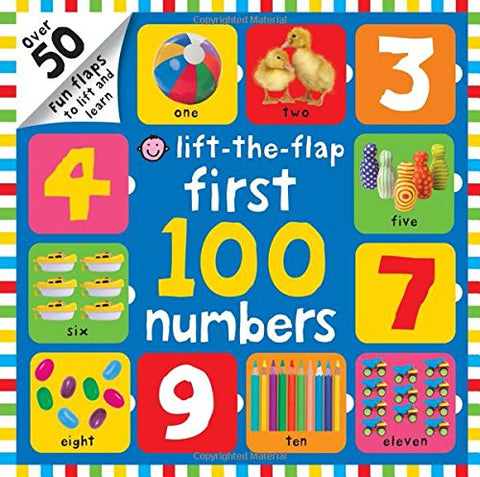 First 100 Lift The Flap Numbers - Board Book