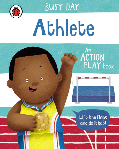 Busy Day: Athlete: An action play book -BOard Book