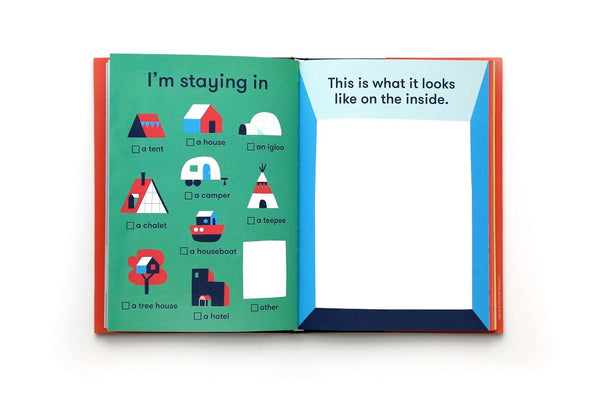 Go! (Blue): A Kids' Interactive Travel Diary and Journal - Hardback