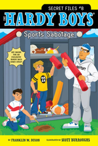 The Hardy Boys: Secret Files # 8 : Sports Sabotage - Paperback