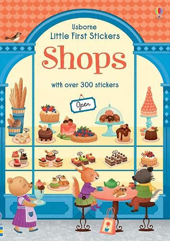 Little First Stickers : Shops - Paperback