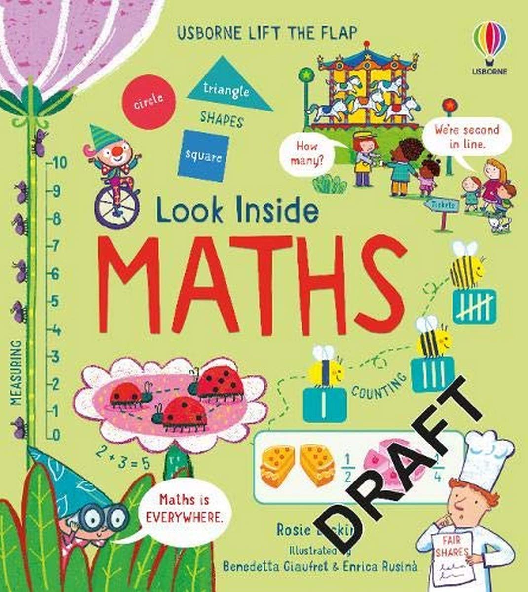 Look Inside - Maths - Board book