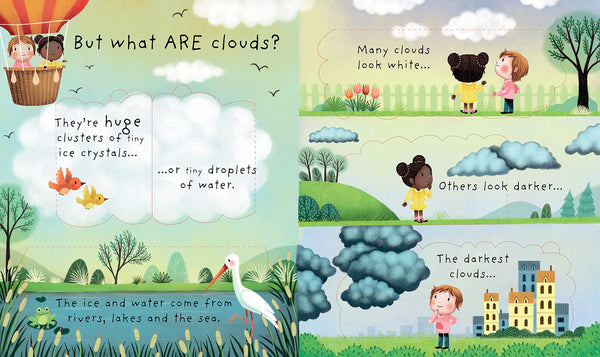 Lift-the-flap : Very First Questions and Answers - What are clouds ? - Hardback