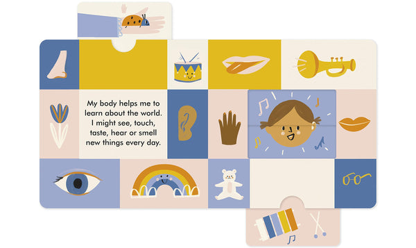 Magic Windows : My Body  - Board book