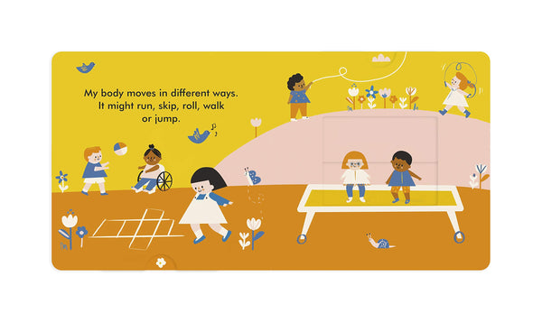 Magic Windows : My Body  - Board book