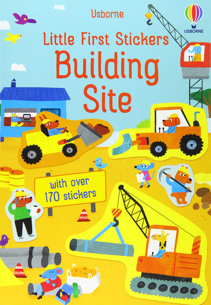 Little First Stickers - Building Site Staple Bound