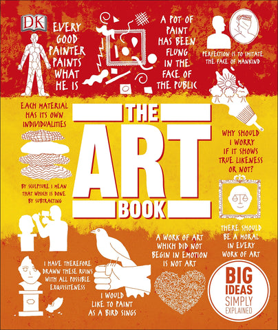 Big Ideas Simply Explained : The Art Book - Hardback - Kool Skool The Bookstore