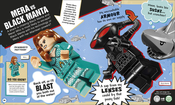 LEGO Batman Batman Vs. The Joker: with two LEGO minifigures! (HB)