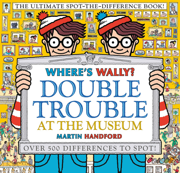 Where's Wally? Double Trouble at the Museum - Hardback
