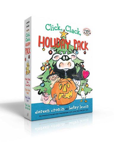 Click, Clack, Holiday Pack: Click, Clack, Moo I Love You!; Click, Clack, Peep!; Click, Clack, Boo!; Click, Clack, Ho, Ho, Ho! (A Click Clack Book) - Hardback