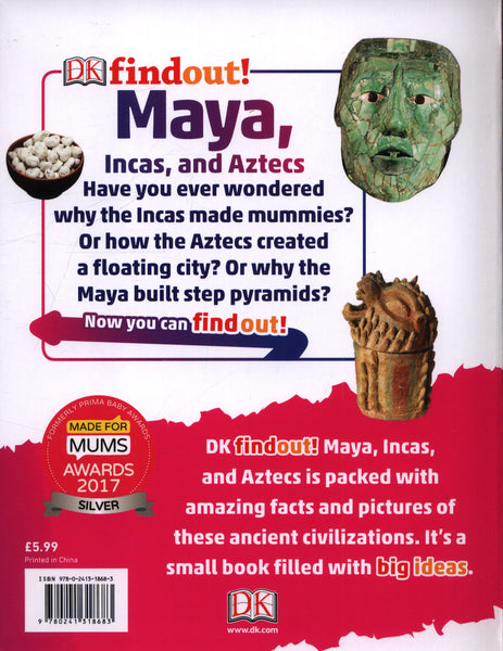 DK Findout! Maya, Incas, and Aztecs - Paperback - Kool Skool The Bookstore
