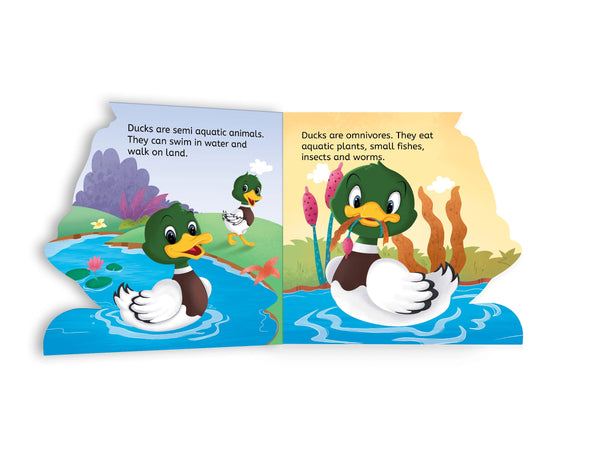 My First Shaped  Book : Duck - Board Book