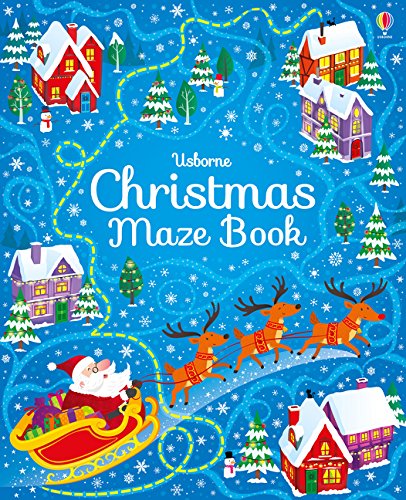 Christmas Maze Book - Paperback