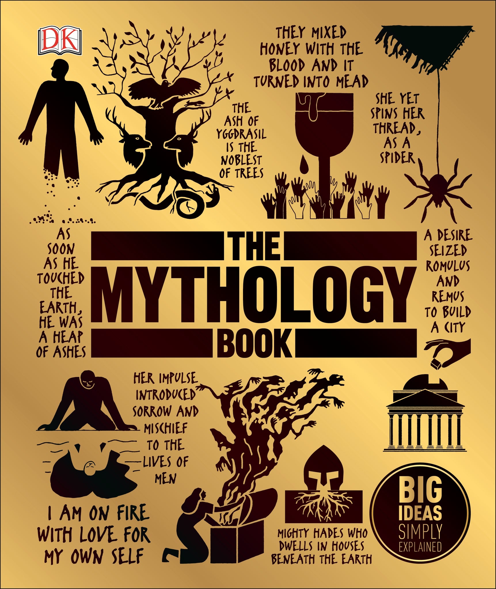 Big Ideas Simply Explained : The Mythology Book - Hardback - Kool Skool The Bookstore